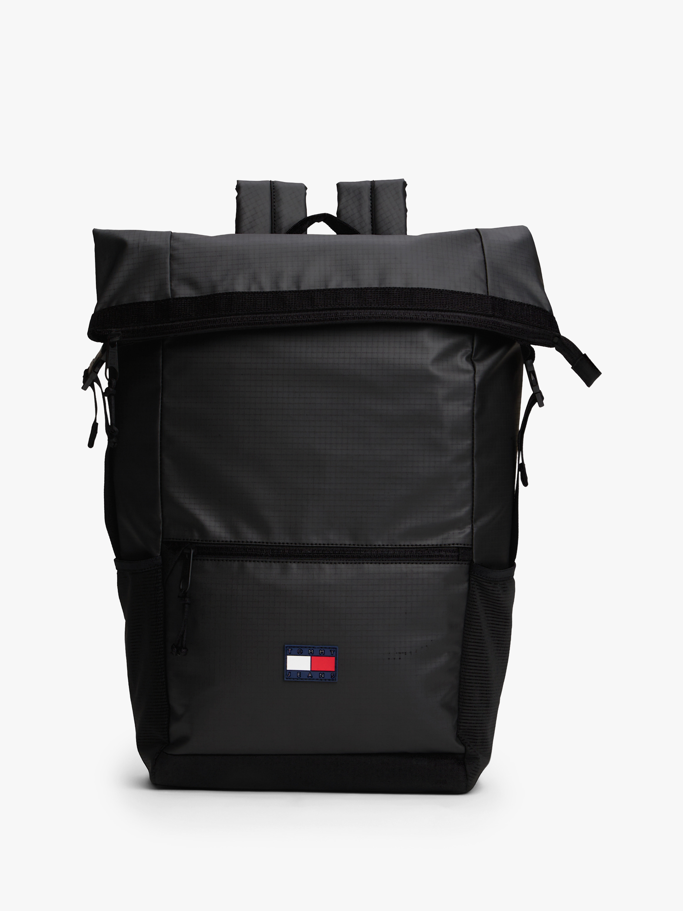 Tommy Hilfiger Black & White Monogram Backpack Without Card Holder. New W/O Tag AM0AM13982_BDS_main.jpg?w=750&  main image 2